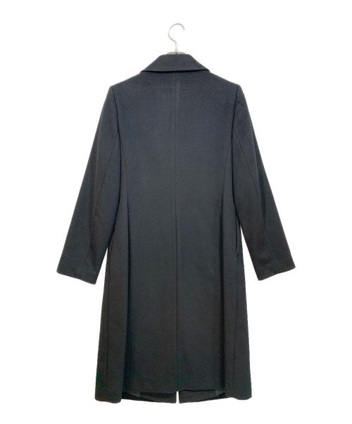 BALLSEY（ボールジィ）BALLSEY (ボールジィ) カシミヤコート ブラック サイズ:表記なしの古着・服飾アイテム