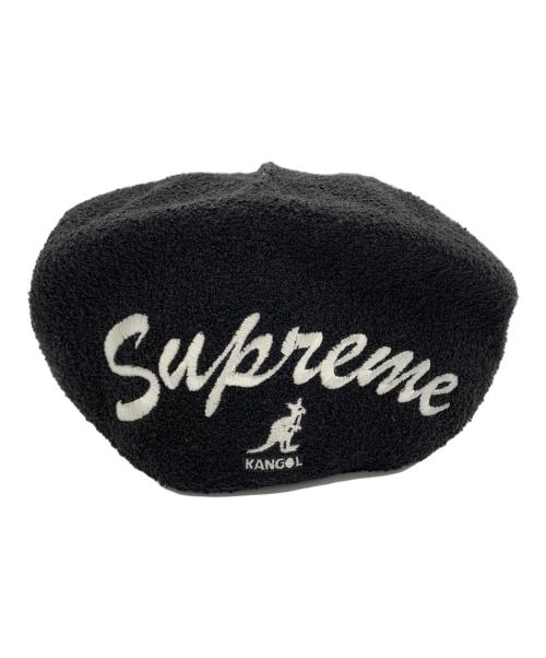 SUPREME（シュプリーム）SUPREME (シュプリーム) KANGOL (カンゴール) ハンチング ブラックの古着・服飾アイテム