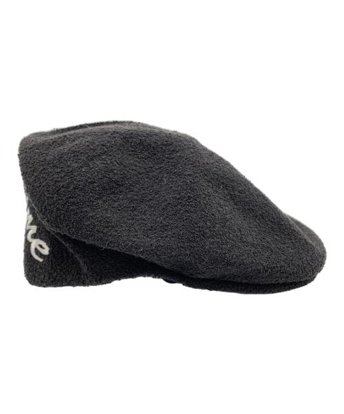 SUPREME（シュプリーム）SUPREME (シュプリーム) KANGOL (カンゴール) ハンチング ブラックの古着・服飾アイテム
