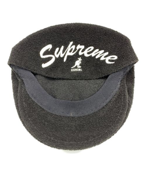 SUPREME（シュプリーム）SUPREME (シュプリーム) KANGOL (カンゴール) ハンチング ブラックの古着・服飾アイテム