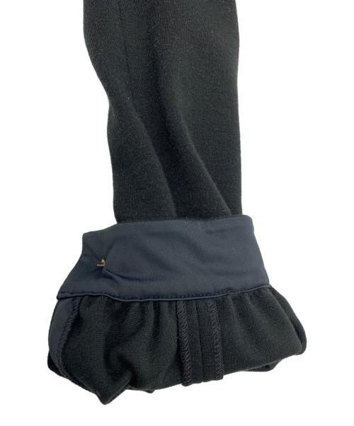 BLUE LABEL CRESTBRIDGE（ブルーレーベルクレストブリッジ）BLUE LABEL CRESTBRIDGE (ブルーレーベルクレストブリッジ) 長袖ワンピース ブラック サイズ:38の古着・服飾アイテム