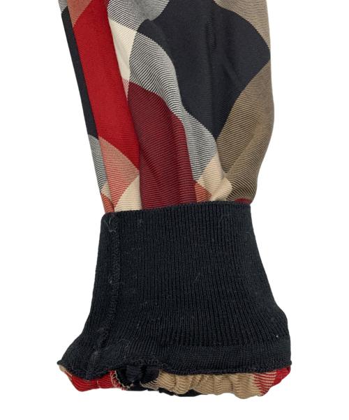 BLUE LABEL CRESTBRIDGE（ブルーレーベルクレストブリッジ）BLUE LABEL CRESTBRIDGE (ブルーレーベルクレストブリッジ) 長袖ワンピース ブラック サイズ:38の古着・服飾アイテム