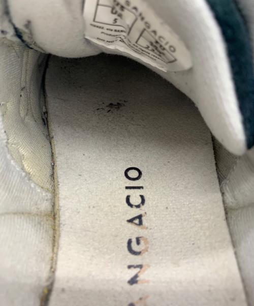 via SANGACIO（ヴィア・サンガチオ）via SANGACIO (ヴィア・サンガチオ) にゅ～ず スニーカー ネイビー サイズ:US5.5の古着・服飾アイテム