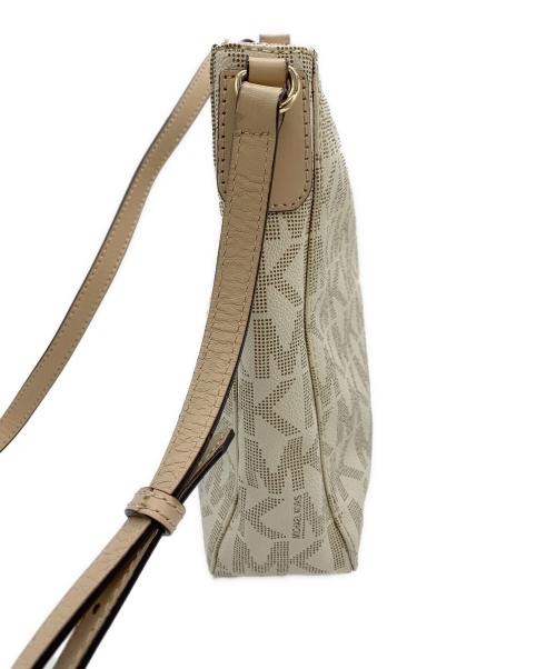 MICHAEL KORS（マイケル・コース）MICHAEL KORS (マイケル・コース) ショルダーバッグ ベージュの古着・服飾アイテム