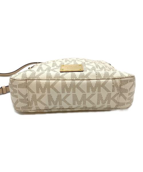 MICHAEL KORS（マイケル・コース）MICHAEL KORS (マイケル・コース) ショルダーバッグ ベージュの古着・服飾アイテム