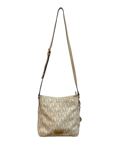 MICHAEL KORS（マイケル・コース）MICHAEL KORS (マイケル・コース) ショルダーバッグ ベージュの古着・服飾アイテム