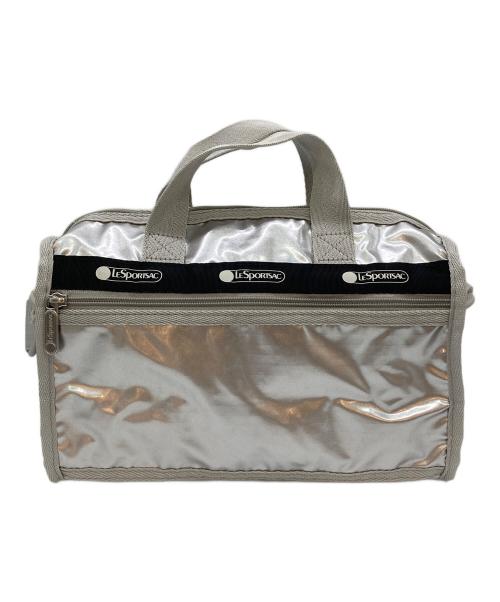 LeSportsac（レスポートサック）LeSportsac (レスポートサック) 2WAYショルダーバッグ シルバーの古着・服飾アイテム