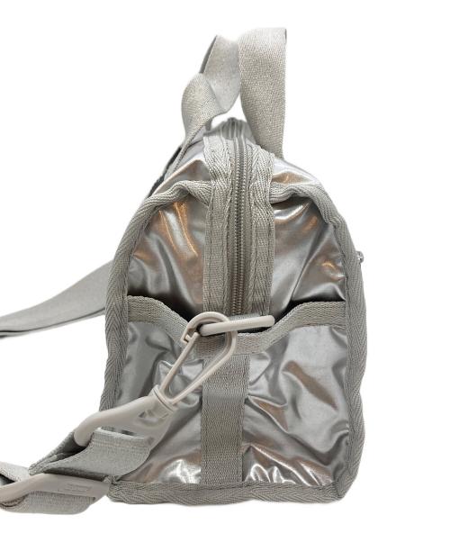 LeSportsac（レスポートサック）LeSportsac (レスポートサック) 2WAYショルダーバッグ シルバーの古着・服飾アイテム