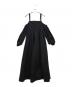 regleam（リグリーム）の古着「長袖ワンピース」｜ブラック