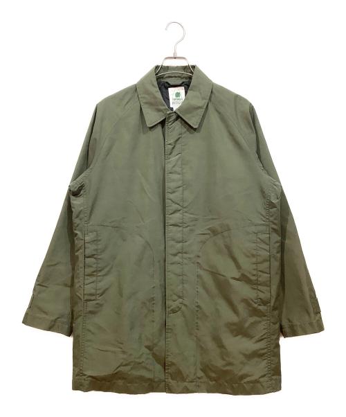 SIERRA DESIGNS（シエラデザインズ）SIERRA DESIGNS (シエラデザインズ) ステンカラーコート グリーン サイズ:USA/Sの古着・服飾アイテム