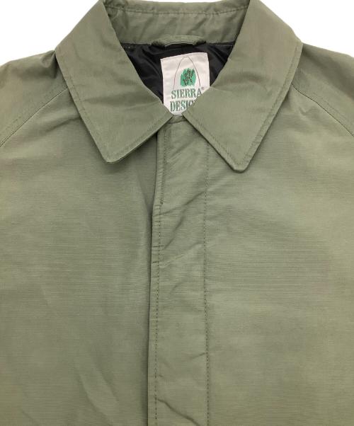 SIERRA DESIGNS（シエラデザインズ）SIERRA DESIGNS (シエラデザインズ) ステンカラーコート グリーン サイズ:USA/Sの古着・服飾アイテム
