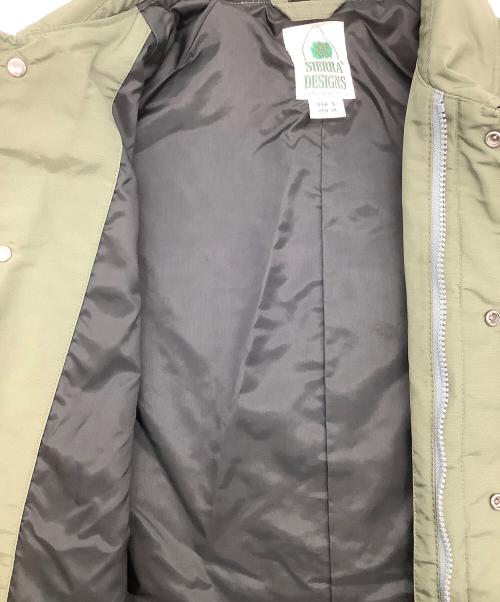 SIERRA DESIGNS（シエラデザインズ）SIERRA DESIGNS (シエラデザインズ) ステンカラーコート グリーン サイズ:USA/Sの古着・服飾アイテム