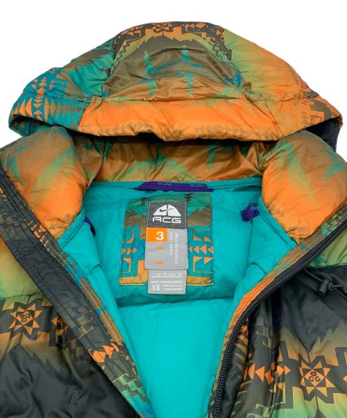 NIKE ACG（ナイキエーシージー）NIKE ACG (ナイキエーシージー) ダウンジャケット マルチカラー サイズ:XSの古着・服飾アイテム