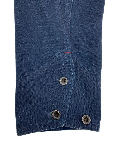 Stevenson Overall Co.（スティーブンソンオーバーオール）Stevenson Overall Co. (スティーブンソンオーバーオール) カバーオール ネイビー サイズ:36の古着・服飾アイテム