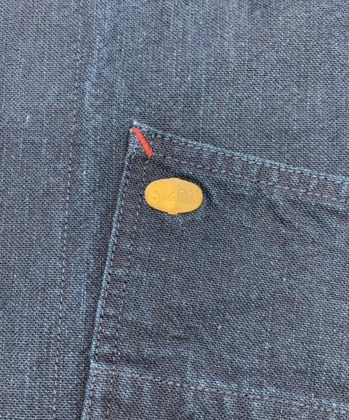 Stevenson Overall Co.（スティーブンソンオーバーオール）Stevenson Overall Co. (スティーブンソンオーバーオール) カバーオール ネイビー サイズ:36の古着・服飾アイテム