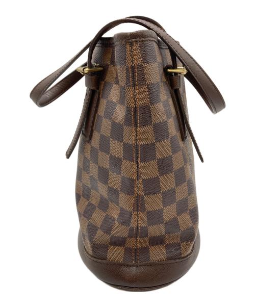 LOUIS VUITTON（ルイ ヴィトン）LOUIS VUITTON (ルイ ヴィトン) マル　バケツ型ショルダーバッグ ブラウンの古着・服飾アイテム