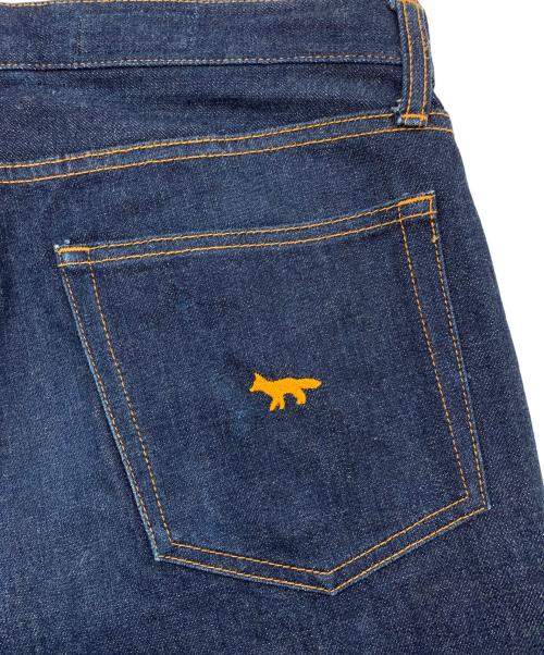 maison kitsune（メゾンキツネ）maison kitsune (メゾンキツネ) デニムパンツ インディゴ サイズ:33の古着・服飾アイテム