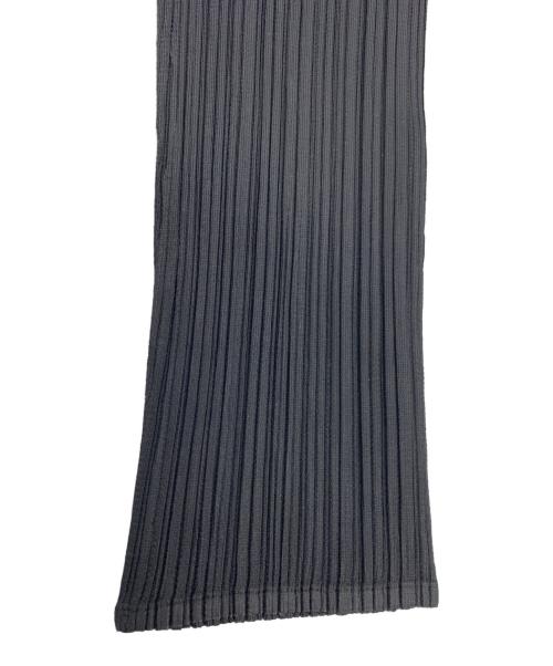 PLEATS PLEASE（プリーツプリーズ）PLEATS PLEASE (プリーツプリーズ) プリーツカーディガン ブラック サイズ:3の古着・服飾アイテム