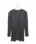 PLEATS PLEASE（プリーツプリーズ）の古着「プリーツカーディガン」｜ブラック