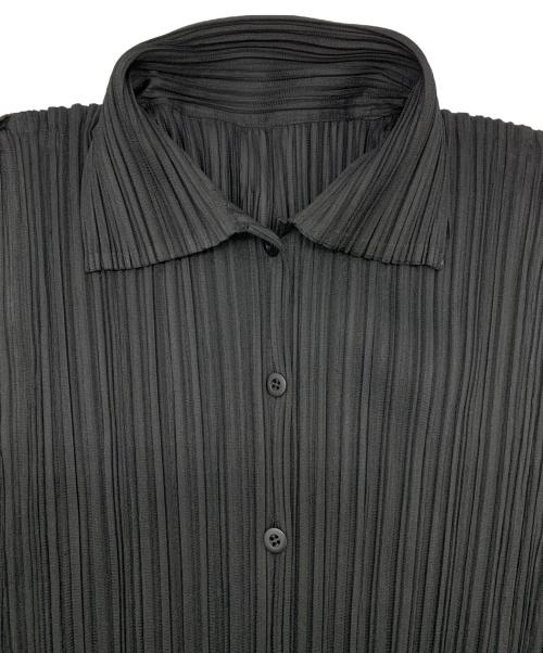 PLEATS PLEASE（プリーツプリーズ）PLEATS PLEASE (プリーツプリーズ) シャツ ブラック サイズ:3の古着・服飾アイテム
