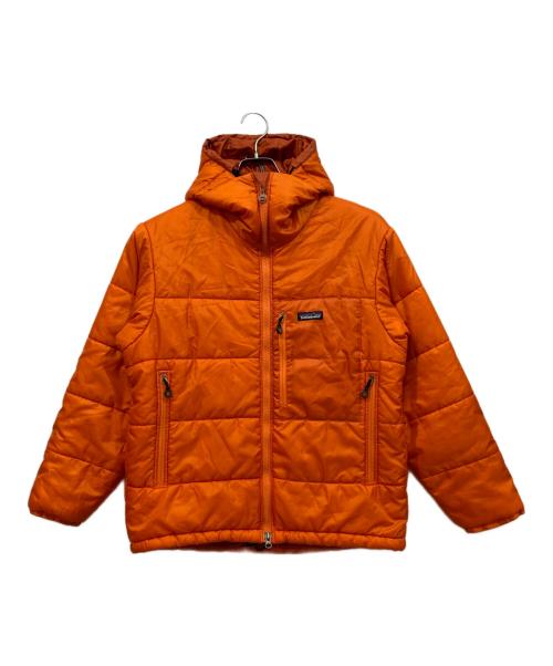 Patagonia（パタゴニア）Patagonia (パタゴニア) ダウンジャケット オレンジ サイズ:XSの古着・服飾アイテム