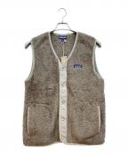 Patagoniaパタゴニア）の古着「フリースベスト」｜ベージュ