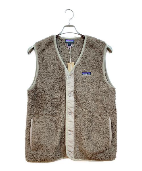 Patagonia（パタゴニア）Patagonia (パタゴニア) フリースベスト ベージュ サイズ:Mの古着・服飾アイテム