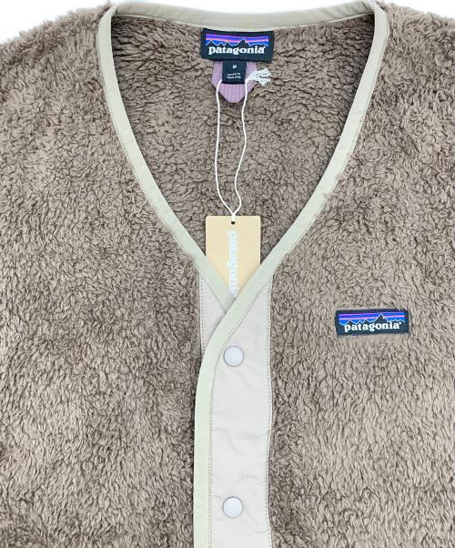 Patagonia（パタゴニア）Patagonia (パタゴニア) フリースベスト ベージュ サイズ:Mの古着・服飾アイテム