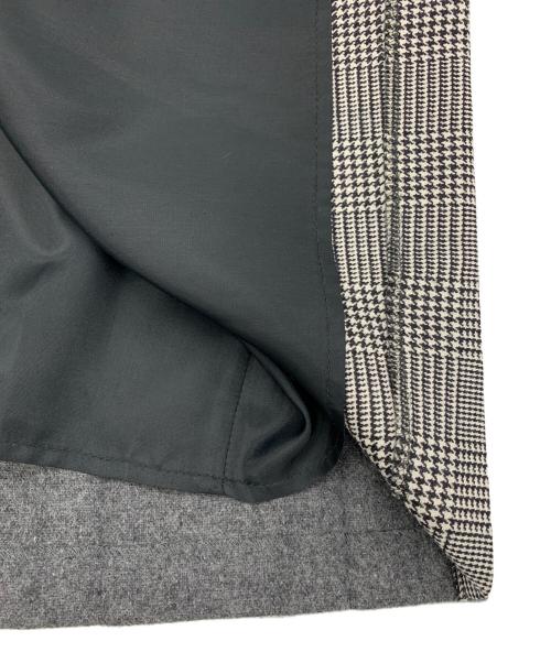 O'NEIL OF DUBLIN（オニールオブダブリン）O'NEIL OF DUBLIN (オニールオブダブリン) ラップスカート グリーン×グレー サイズ:US8の古着・服飾アイテム