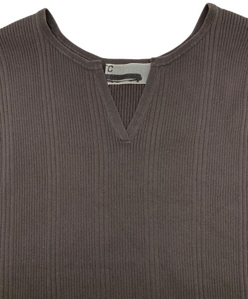 CHAOS（カオス）Chaos (カオス) ノースリーブ・キャミソールワンピース ブラウン サイズ:Fの古着・服飾アイテム