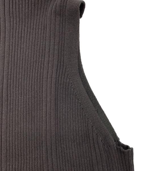 CHAOS（カオス）Chaos (カオス) ノースリーブ・キャミソールワンピース ブラウン サイズ:Fの古着・服飾アイテム