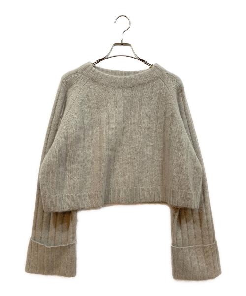 Noble（ノーブル）Noble (ノーブル) ウールニット ベージュ サイズ:表記なしの古着・服飾アイテム