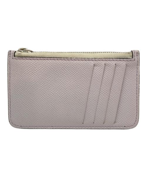 Maison Margiela（メゾンマルジェラ）Maison Margiela (メゾンマルジェラ) カードコインケース ブラック×パープルの古着・服飾アイテム