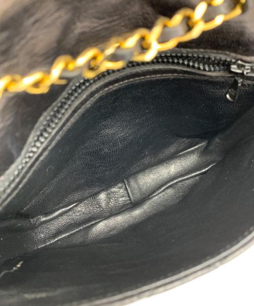 BALLY（バリー）BALLY (バリー) チェーンショルダーバッグ ブラックの古着・服飾アイテム