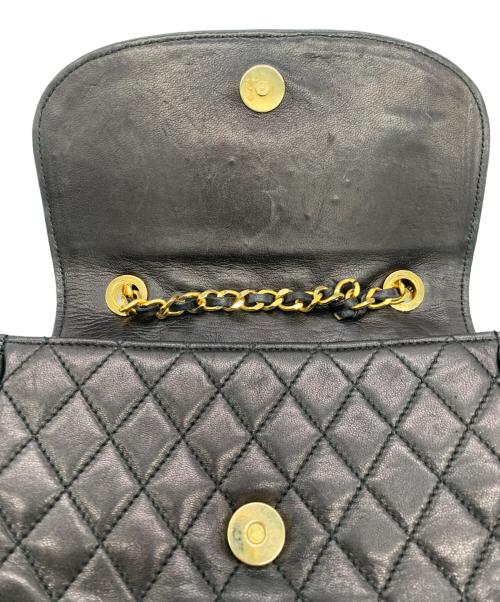 BALLY（バリー）BALLY (バリー) チェーンショルダーバッグ ブラックの古着・服飾アイテム