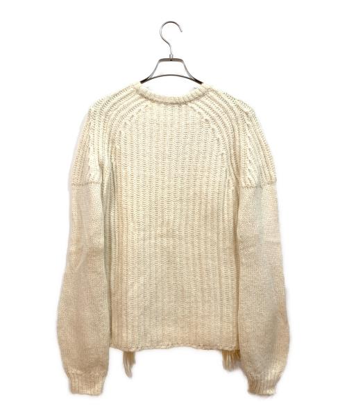 DRAWER（ドゥロワー）DRAWER (ドゥロワー) 厚手ニット アイボリー サイズ:1の古着・服飾アイテム