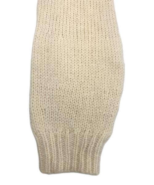 DRAWER（ドゥロワー）DRAWER (ドゥロワー) 厚手ニット アイボリー サイズ:1の古着・服飾アイテム