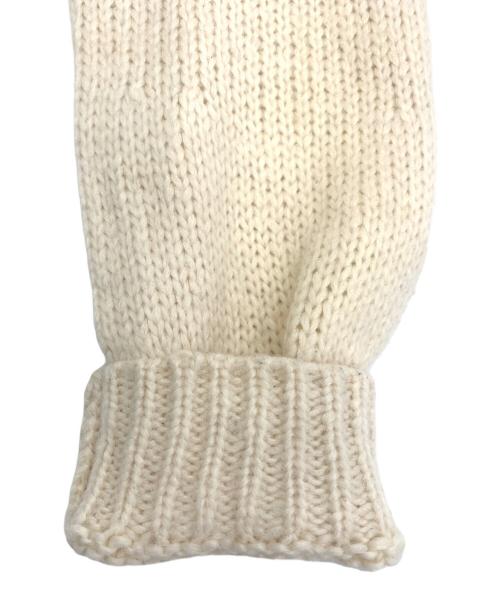 DRAWER（ドゥロワー）DRAWER (ドゥロワー) 厚手ニット アイボリー サイズ:1の古着・服飾アイテム