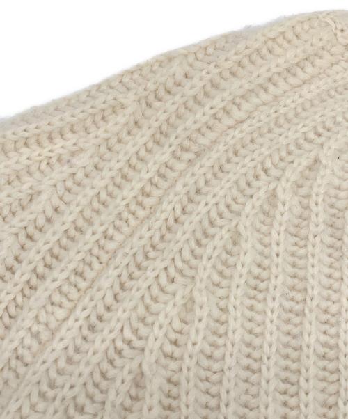 DRAWER（ドゥロワー）DRAWER (ドゥロワー) 厚手ニット アイボリー サイズ:1の古着・服飾アイテム