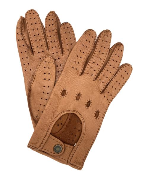 GUCCI（グッチ）GUCCI (グッチ) 手袋 ブラウン サイズ:8の古着・服飾アイテム