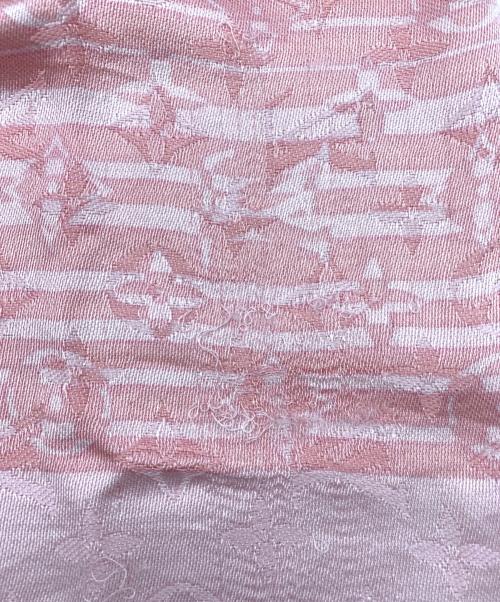 LOUIS VUITTON（ルイ ヴィトン）LOUIS VUITTON (ルイ ヴィトン) ショール ピンクの古着・服飾アイテム