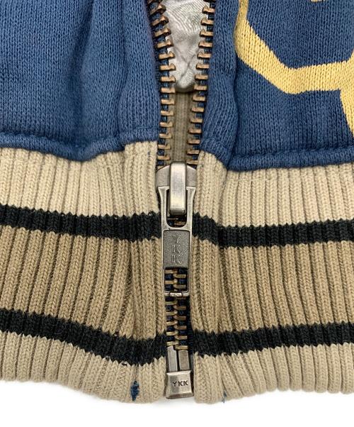 参丸一（サンマルイチ）参丸一 (サンマルイチ) ブルゾン ネイビー サイズ:XXLの古着・服飾アイテム