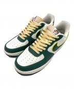 NIKEナイキ）の古着「AIR FORCE 1 '07 LV8」｜ホワイト×グリーン