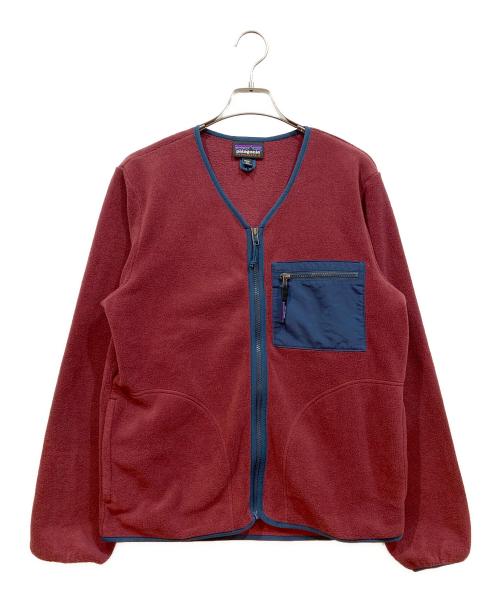 Patagonia（パタゴニア）Patagonia (パタゴニア) シンチラカーディガン レッド サイズ:MENS S / W's Mの古着・服飾アイテム