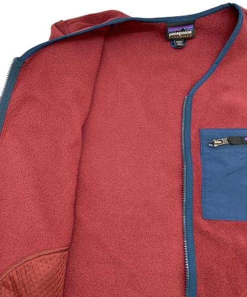 Patagonia（パタゴニア）Patagonia (パタゴニア) シンチラカーディガン レッド サイズ:MENS S / W's Mの古着・服飾アイテム