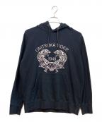 Onitsuka Tigerオニツカタイガー）の古着「パーカー」｜ブラック