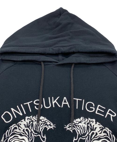 Onitsuka Tiger（オニツカタイガー）Onitsuka Tiger (オニツカタイガー) パーカー ブラック サイズ:Mの古着・服飾アイテム