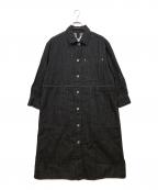 MHLエムエイチエル）の古着「CANTON LIGHT DENIM BLACK」｜インディゴ