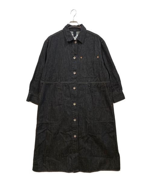 MHL（エムエイチエル）MHL (エムエイチエル) CANTON LIGHT DENIM BLACK インディゴ サイズ:34の古着・服飾アイテム