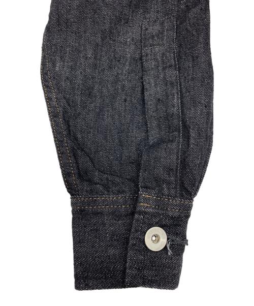 MHL（エムエイチエル）MHL (エムエイチエル) CANTON LIGHT DENIM BLACK インディゴ サイズ:34の古着・服飾アイテム